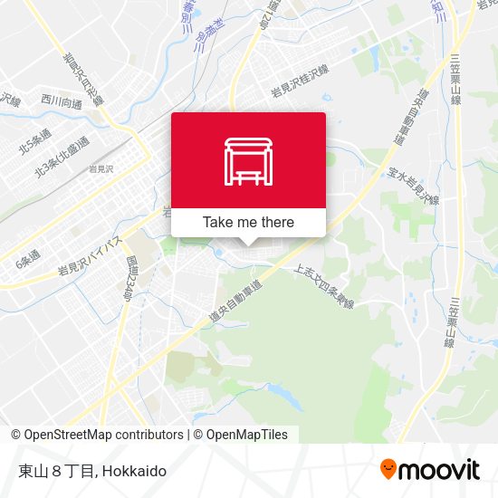東山８丁目 map
