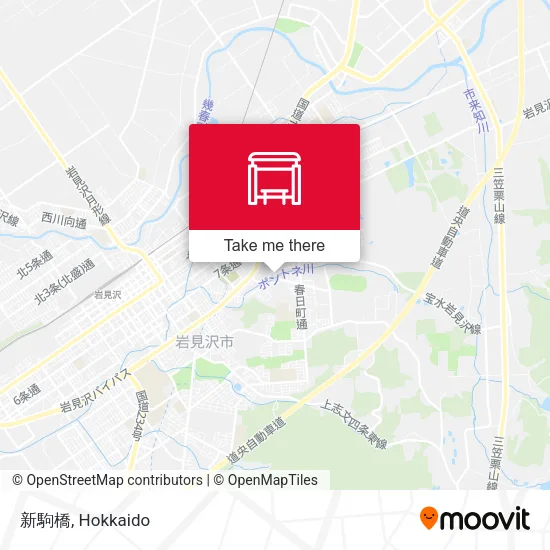 新駒橋 map