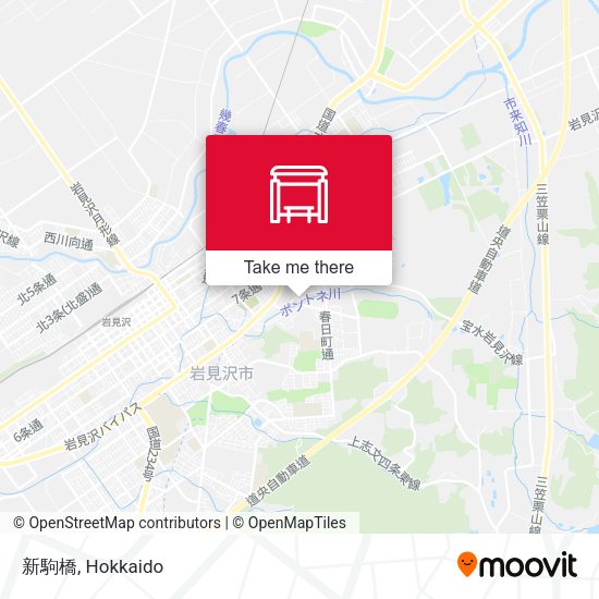 新駒橋 map