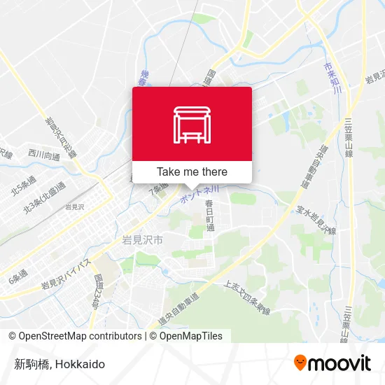 新駒橋 map