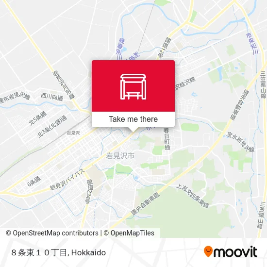 ８条東１０丁目 map
