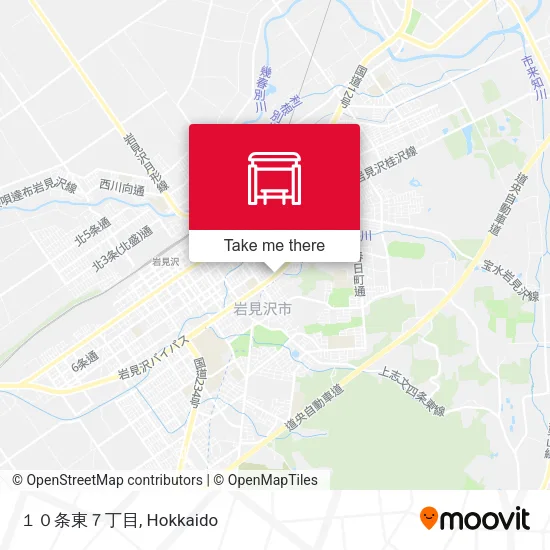 １０条東７丁目 map