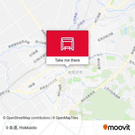 ９条通 map