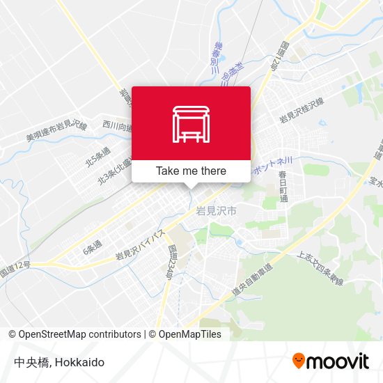 中央橋 map