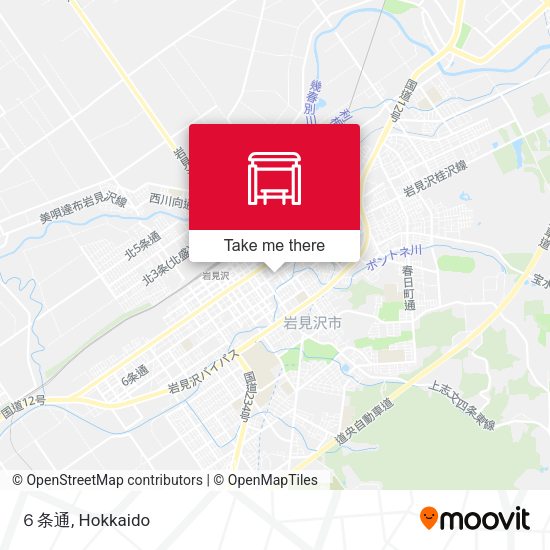 ６条通 map