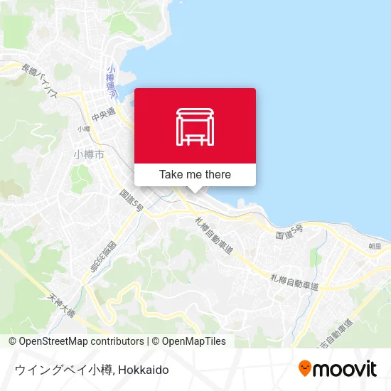 ウイングベイ小樽 map