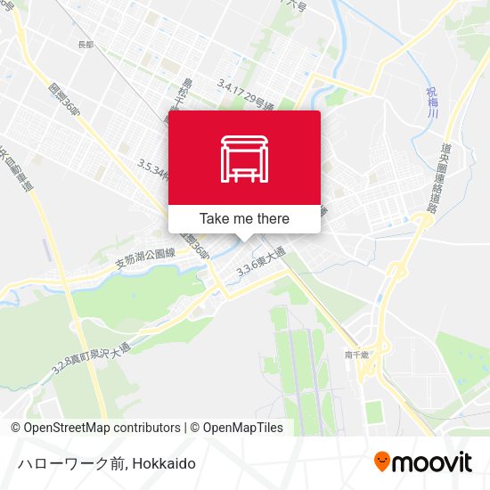 ハローワーク前 map