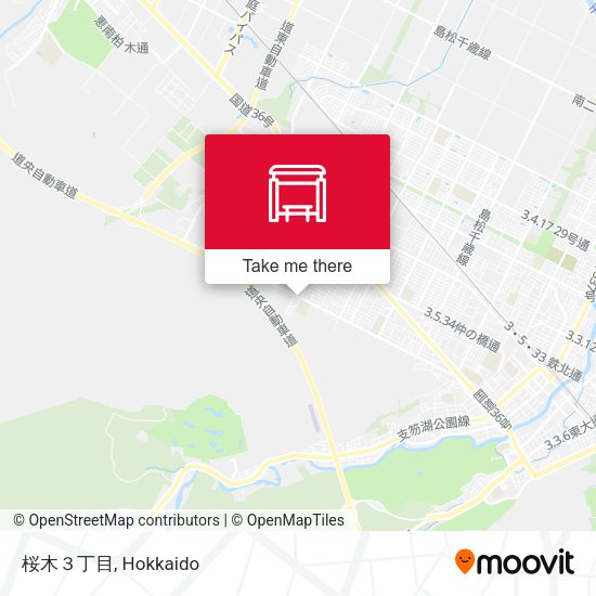 桜木３丁目 map