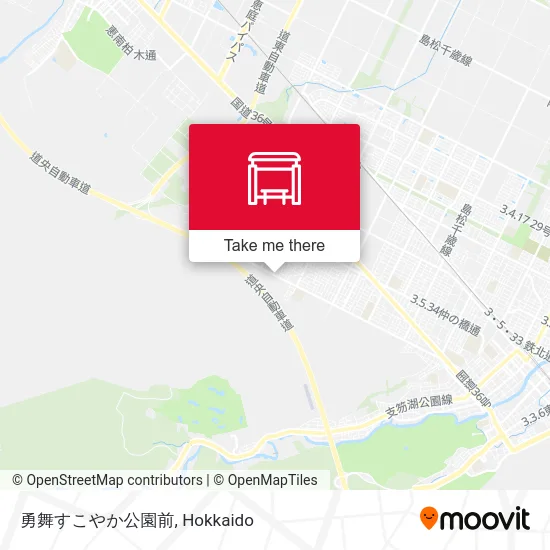 勇舞すこやか公園前 map