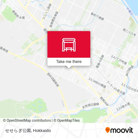 Seseragi Park map