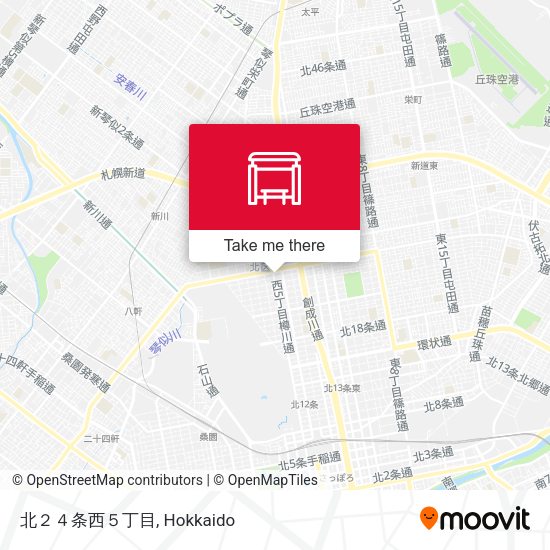 北２４条西５丁目 map