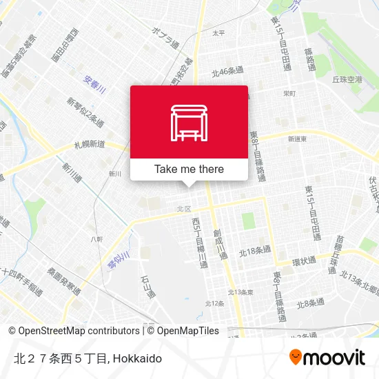 北２７条西５丁目 map