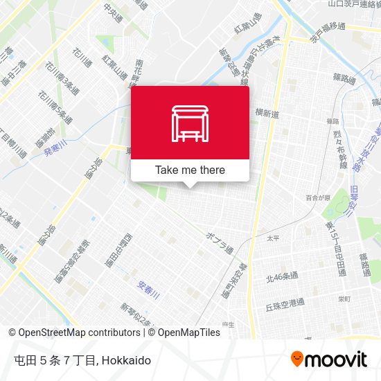 屯田５条７丁目 map