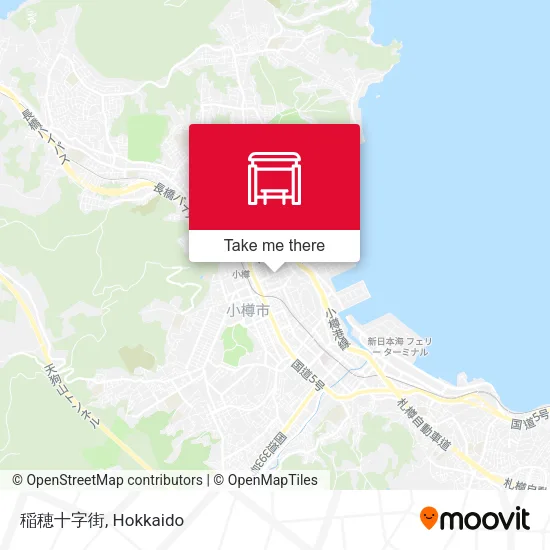 稲穂十字街 map