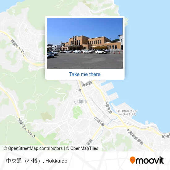 中央通（小樽） map