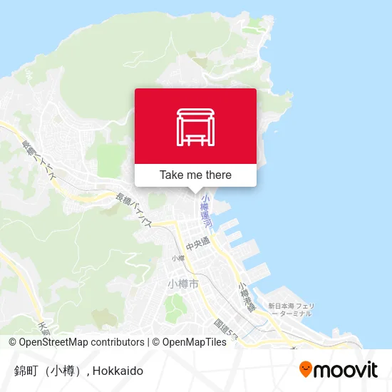錦町（小樽） map