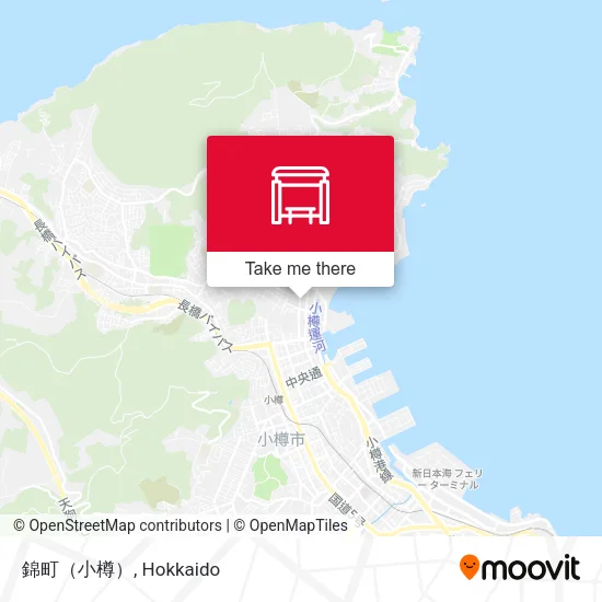 錦町（小樽） map