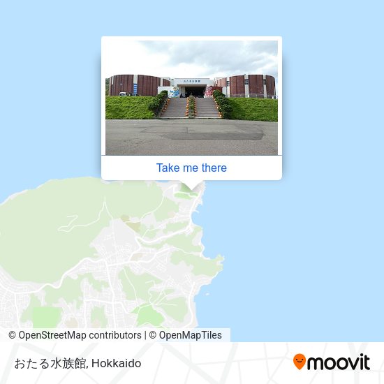 おたる水族館 map