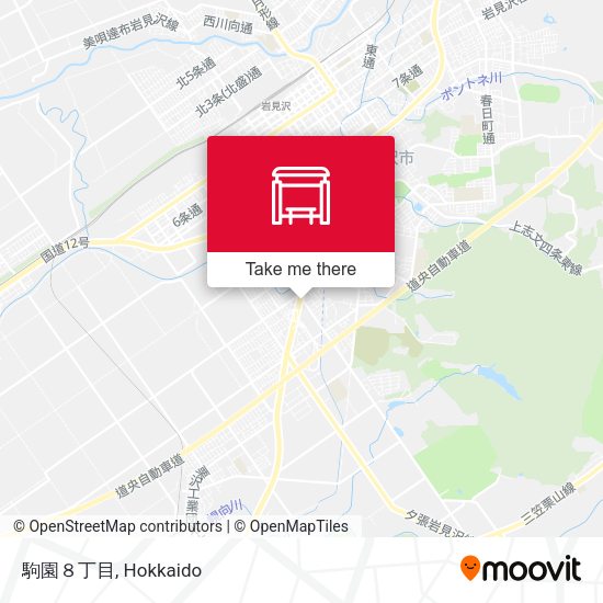 駒園８丁目 map
