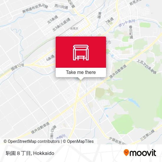 駒園８丁目 map