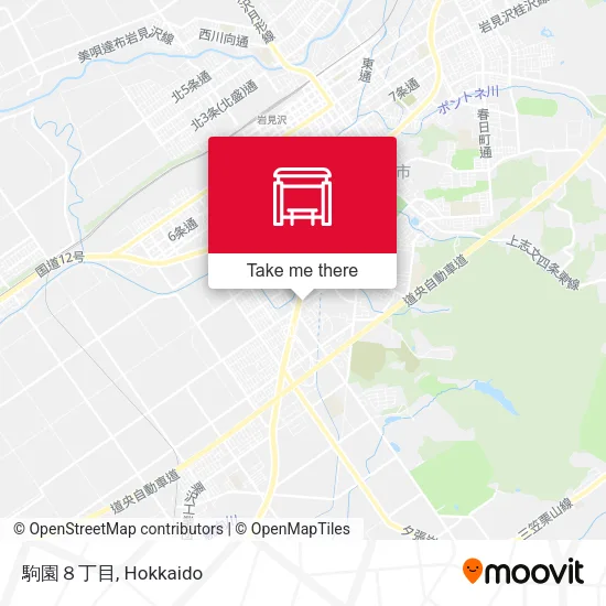 駒園８丁目 map