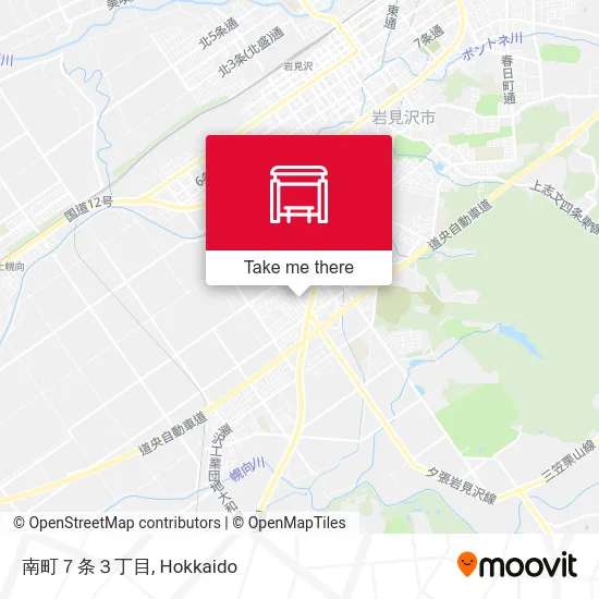 南町７条３丁目 map