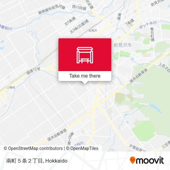 南町５条２丁目 map