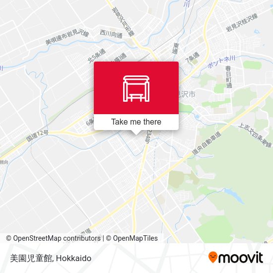 美園児童館 map