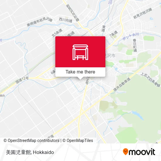 美園児童館 map