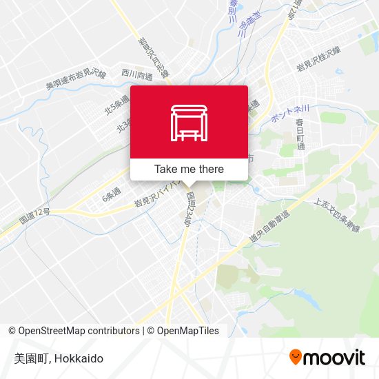 美園町 map