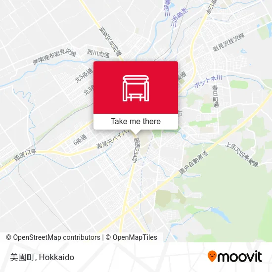 美園町 map