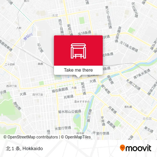 北１条 map