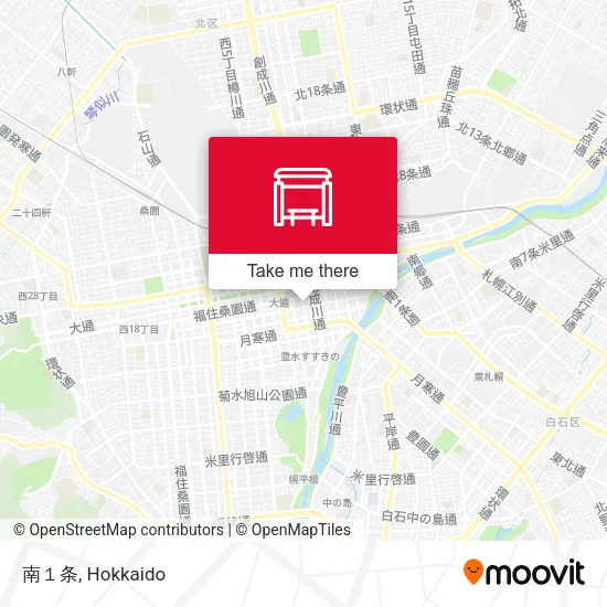 南１条 map