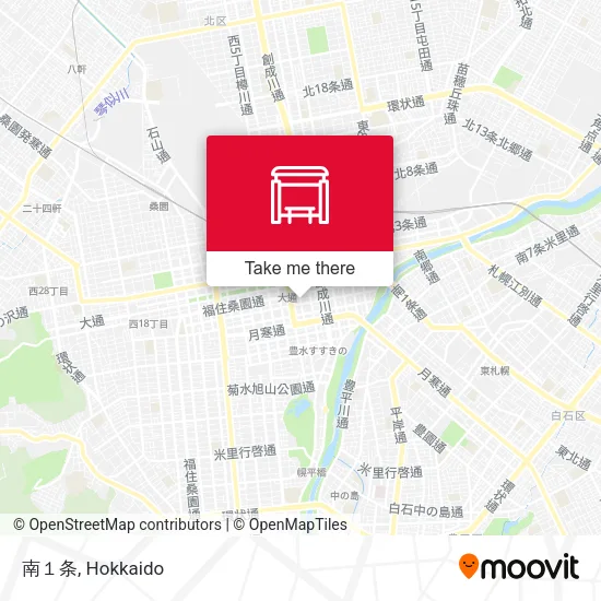 南１条 map