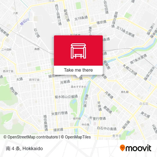 南４条 map
