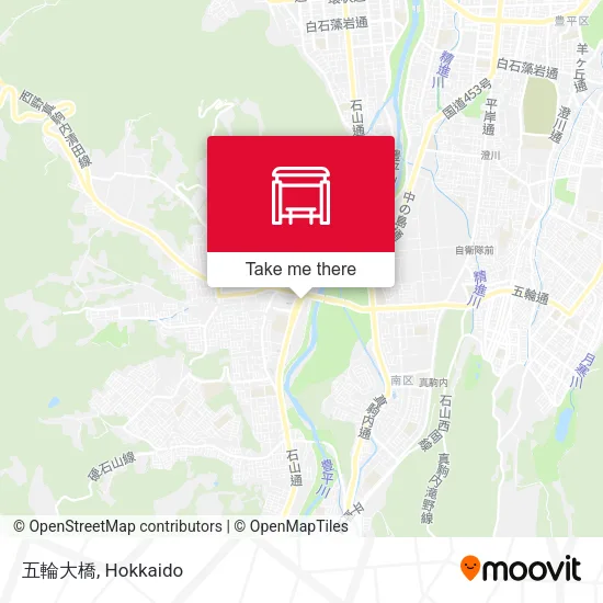 五輪大橋 map