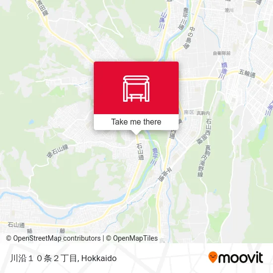 川沿１０条２丁目 map