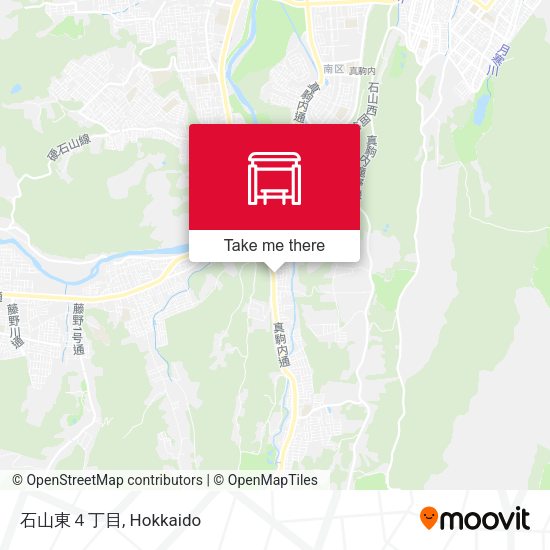 石山東４丁目 map
