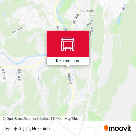 石山東５丁目 map
