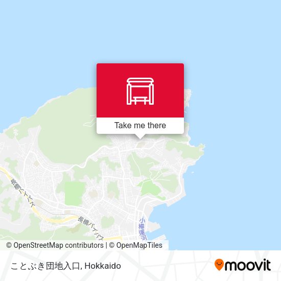 ことぶき団地入口 map