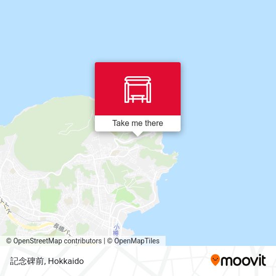 記念碑前 map