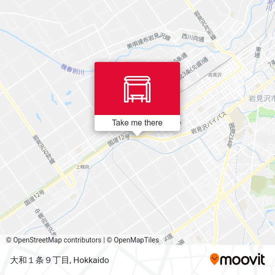 大和１条９丁目 map