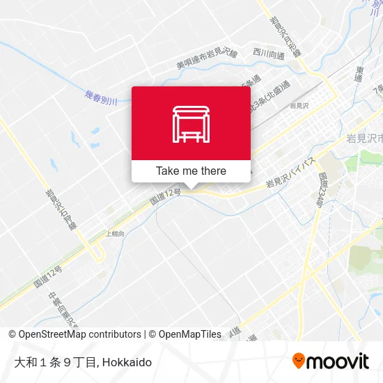 大和１条９丁目 map