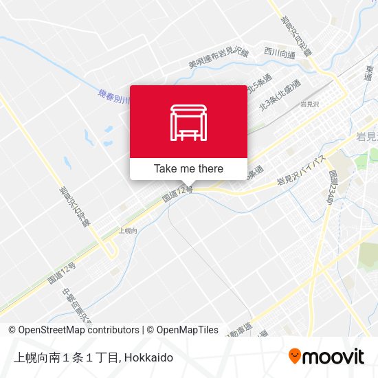 上幌向南１条１丁目 map