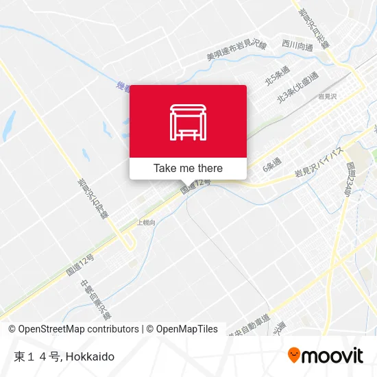東１４号 map