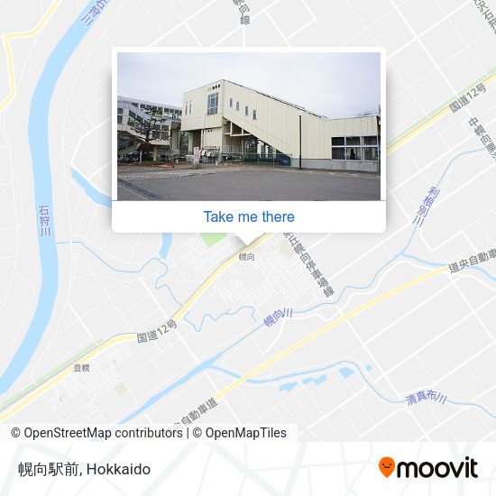 幌向駅前 map