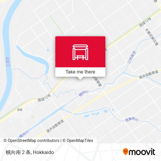 幌向南２条 map