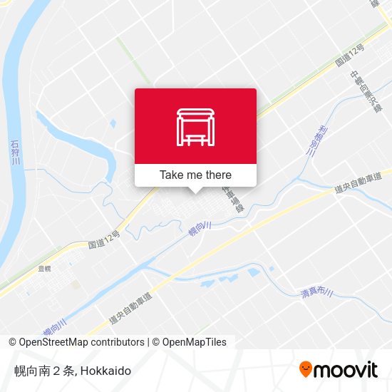 幌向南２条 map