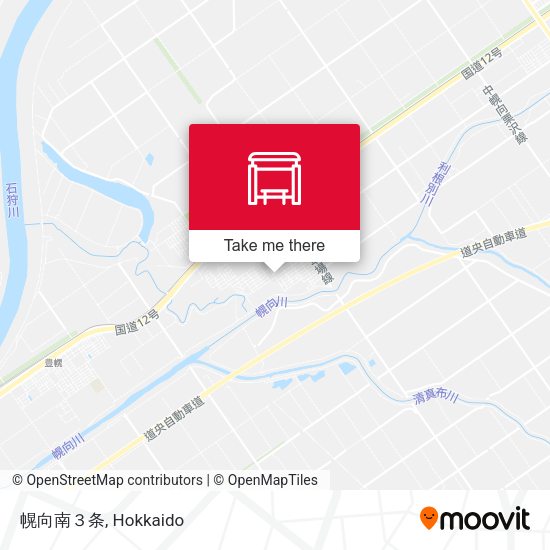 幌向南３条 map