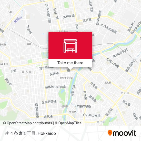 南４条東１丁目 map
